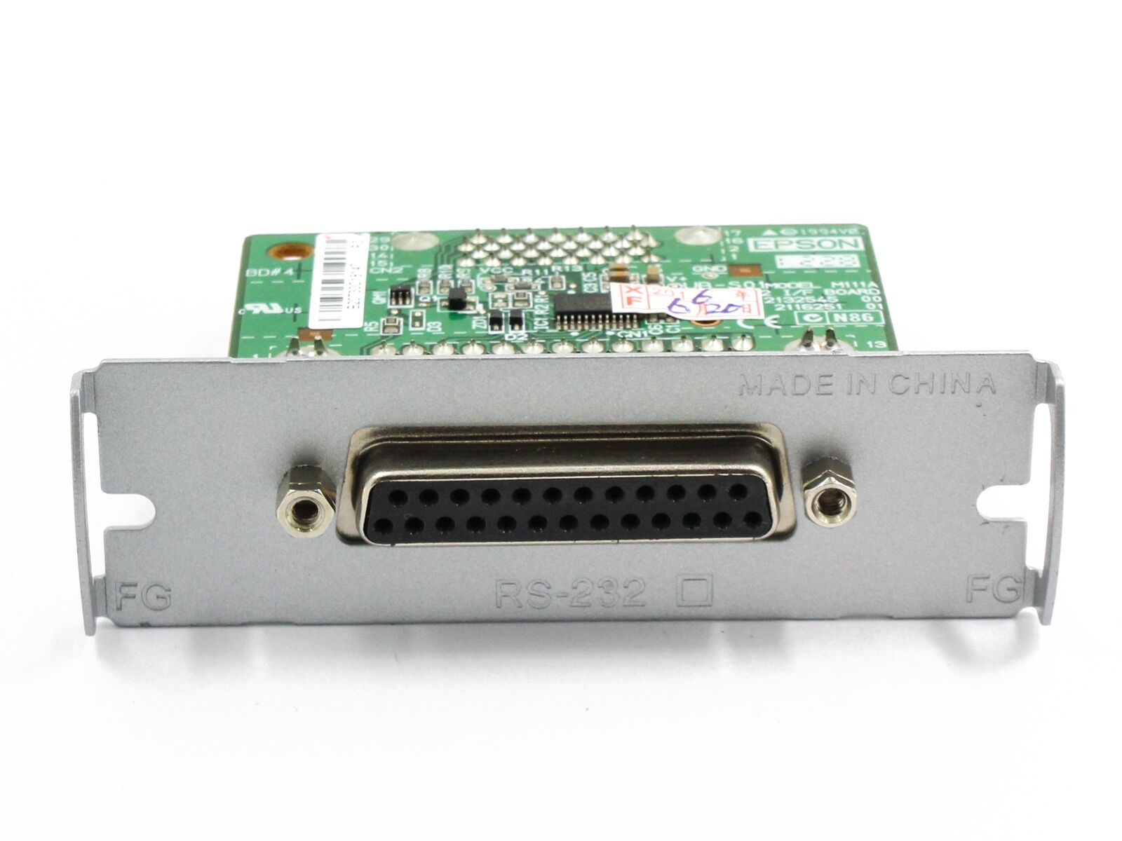 TARJETA DE INTERFAZ SERIAL EPSON UB-S01 C823361 IMPRESORAS DE RECIBOS POS SERIE M111A TM