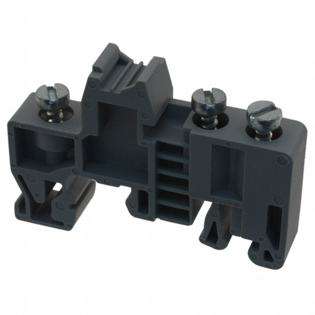 CONN TERM BLK END BRCKT RAIL GRY  	
277-2295-ND