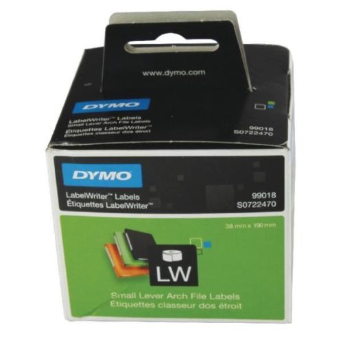 Dymo Lever Arch File Label 38x190mm Pack of 110 99018 S0722470