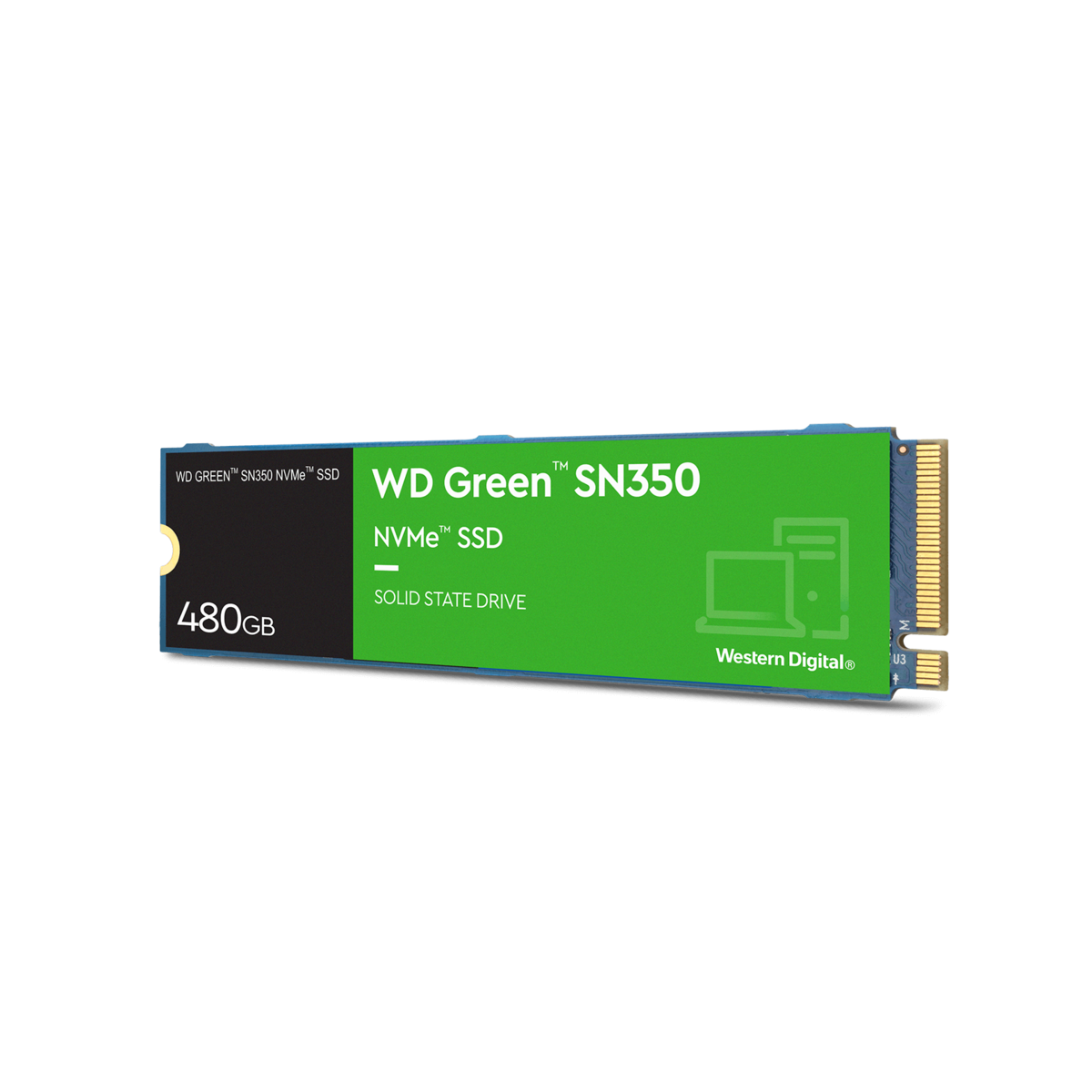 SSD Western Digital WD Green SN350 480 GB PCI Express 3.0 M.2