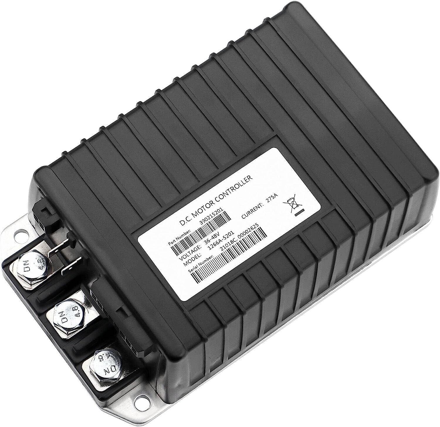 Controlador de motor de CC Partayoza 1266A-5201 390215201 36-48V para carro de golf club car