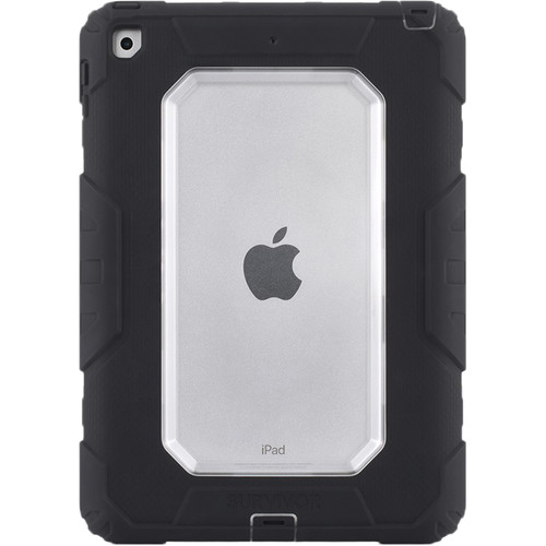 TECNOLOGIA GRIFFIN- SURVIVOR FUNDA TODO TERRENO PARA iPAD 9.7 PULGADAS -NEGRO/TRANSPARENTE-