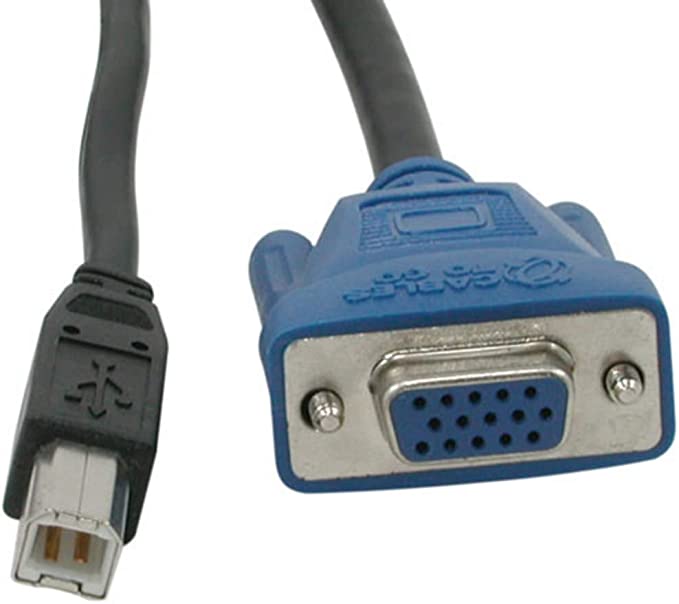 CABLES TO GO 14176 USB 2.0  SXGA KVM Cable (3m color Negro)