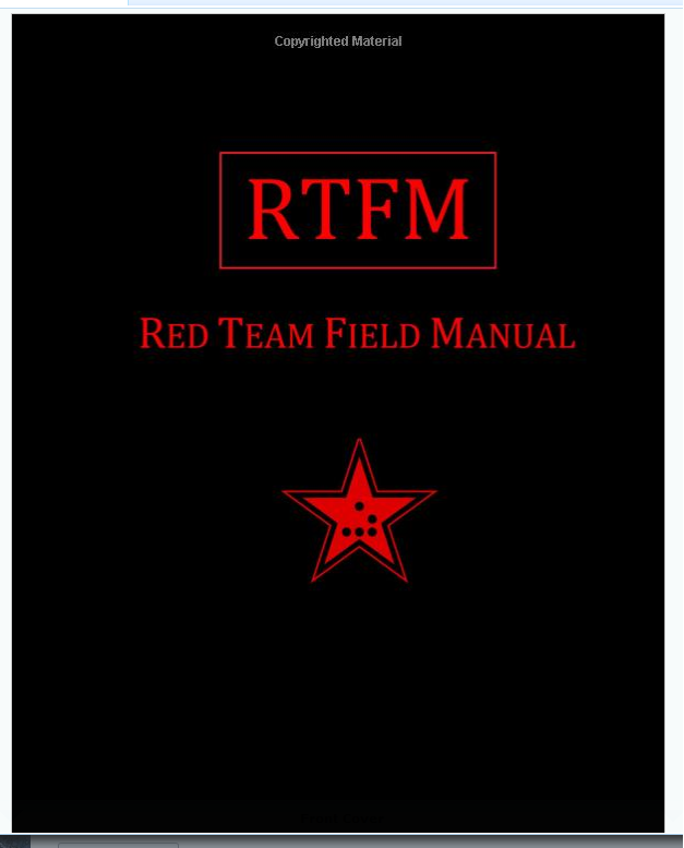 Rtfm: Red Team Field Manual Paperback