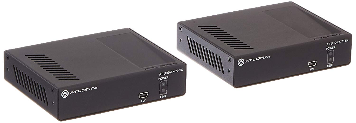 Atlona AT-UHD-EX-70-KIT 4K/UHD 230 HDBaseT Tx/Rx with Poe