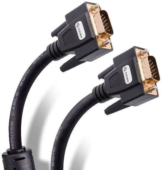 CABLE ELITE VGA DE 1,8 M CON CONECTORES DORADOS