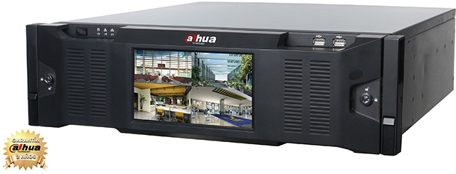 DAHUA NVR6000DR - SUPER NVR 128 CANALES DE VIDEO IP/ H264/ SALIDA HDMI&VGA/ 16 INTERFAZ SATA/ DOBLE FUENTE DE PODER