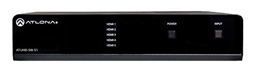 Atlona AT-UHD-SW-51 4K/UHD 5" HDMI Switcher