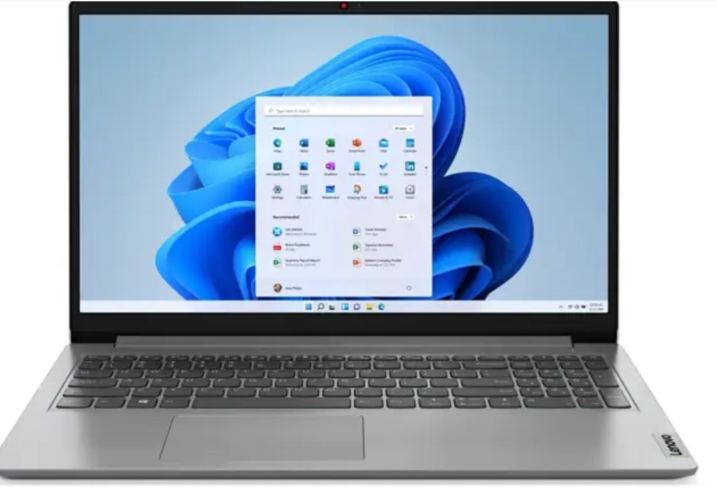 Laptop Lenovo IdeaPad 1 15IJL7 15.6" 1366x768 HD, Intel Celeron N4500, 4GB, 128GB eMMC, Windows 11 Home, Inglés