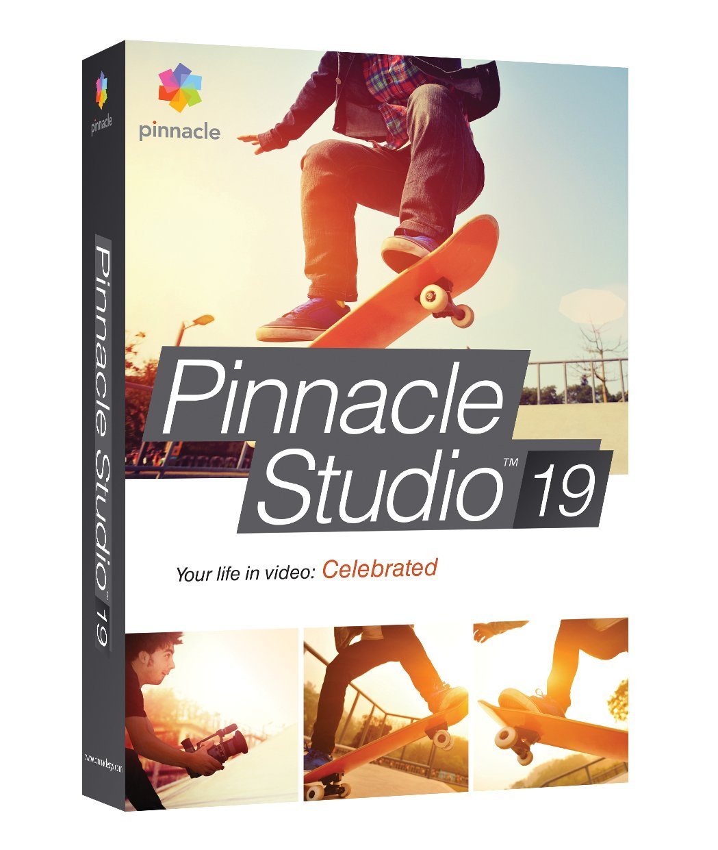 Pinnacle Studio 19. Plataforma para Windows 10, Windows 8, Windows 7