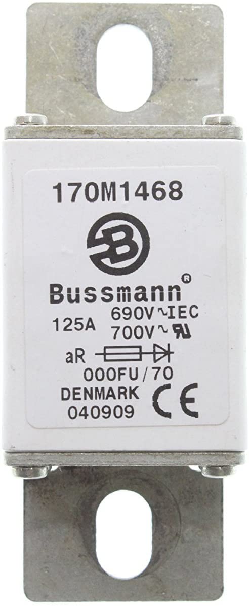 BUSSMANN 170M1468 - Fusible 125A 690V 000FU/70 AR UR