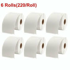 6 Rolls 4x6 Thermal Shipping Label 220/Roll Dymo 4XL 1744907 Compatible UPS USPS