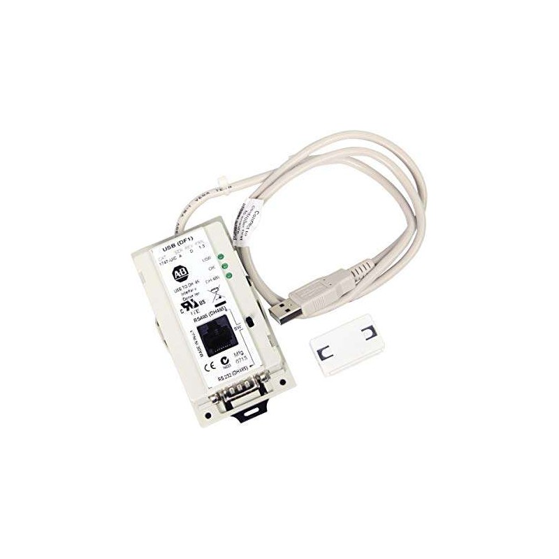 Convertidor de interfaz USB a DH-485, puertos RS-232 y RS-485, 3 indicadores LED