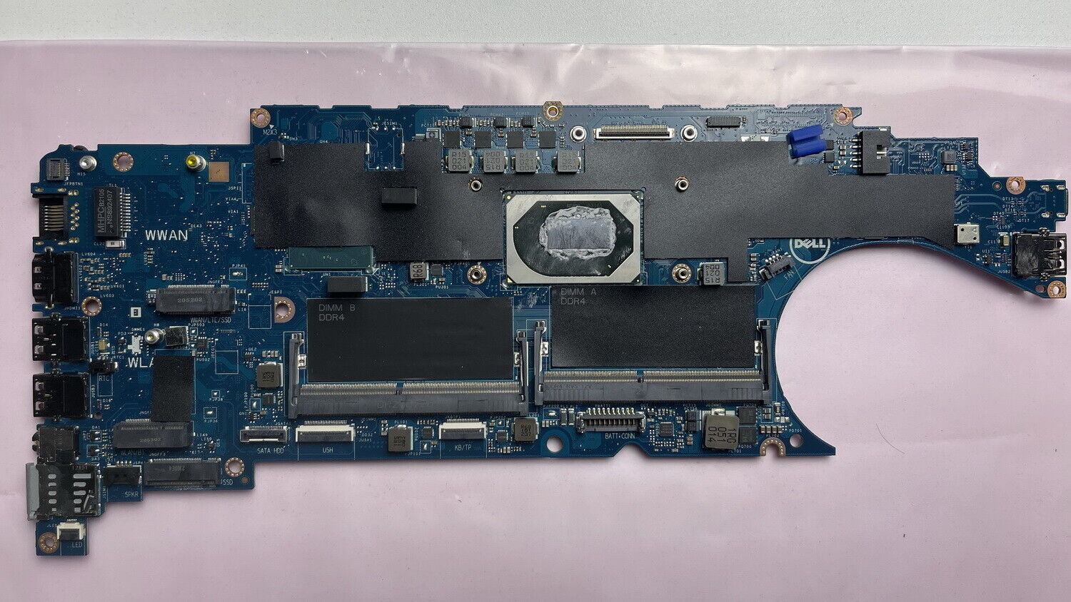 PLACA MADRE DELL LATITUDE 5411 14\" I7-10850H 2,7 GHZ 4FW87 04FW87 LA-J271+++++ ( USADO)