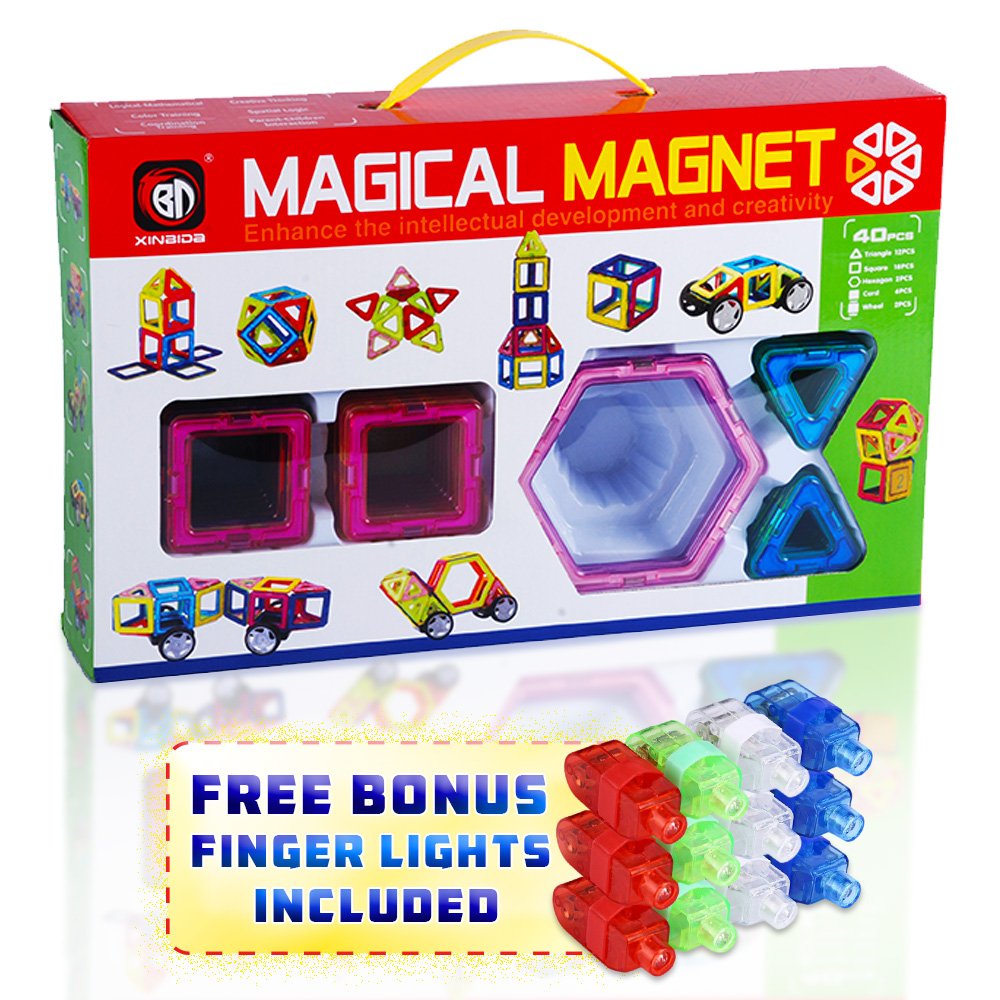 Magical Magnet Building Learning Juego de juguetes para niños - Formas magnéticas