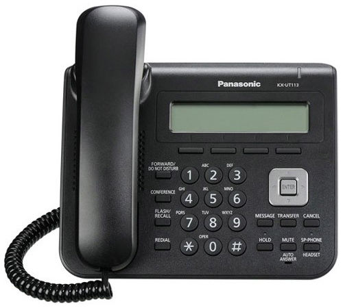 PANASONIC KX-UT113-B TELEFONO CON CABLE
