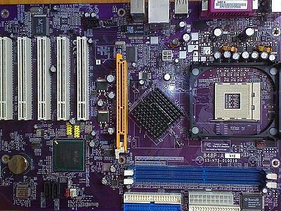 ECS 848P-A v 1/0 Socket 478 Intel 848P ATX Motherboard
