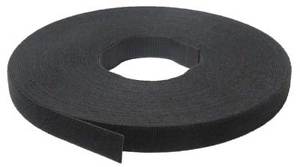 Velcro doble cara de 3/4 in, ROLLO NEGRO de 23 m