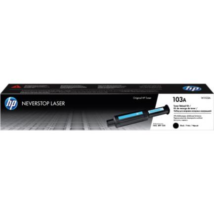 Kit de Recarga de Tóner HP Neverstop Laser 103A Negro Original, 2500 Páginas