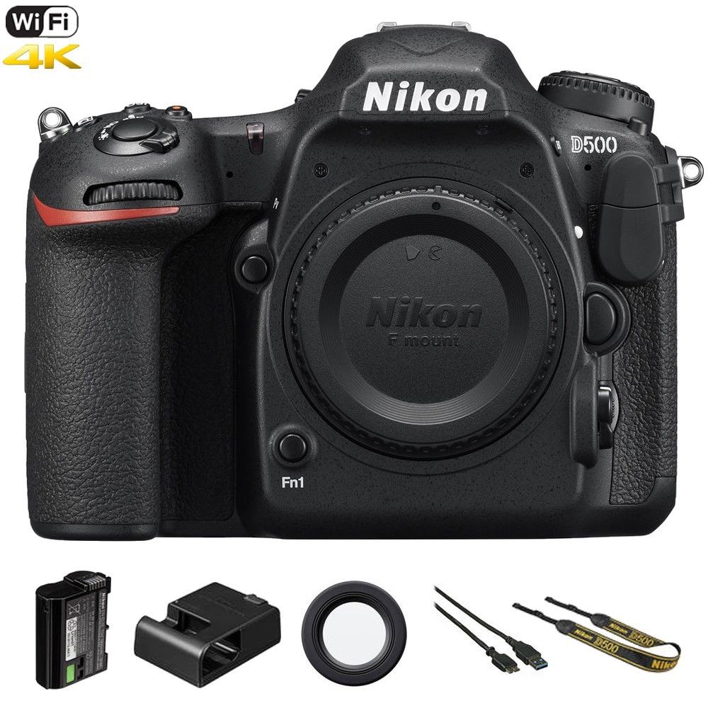Cámara réflex digital Nikon D500/D 500 20.9 MP 4K Wif (sólo cuerpo)