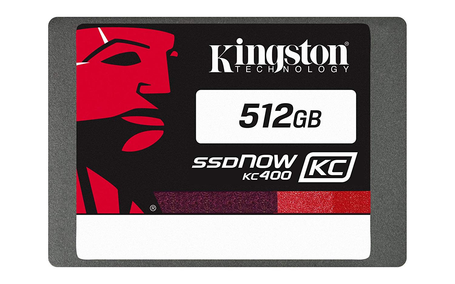 KINGSTON 512GB SSDNow KC400 SKC400S37-512G UNIDAD DE ESTADO SOLIDO SATA DE 2.5 PULGADAS
