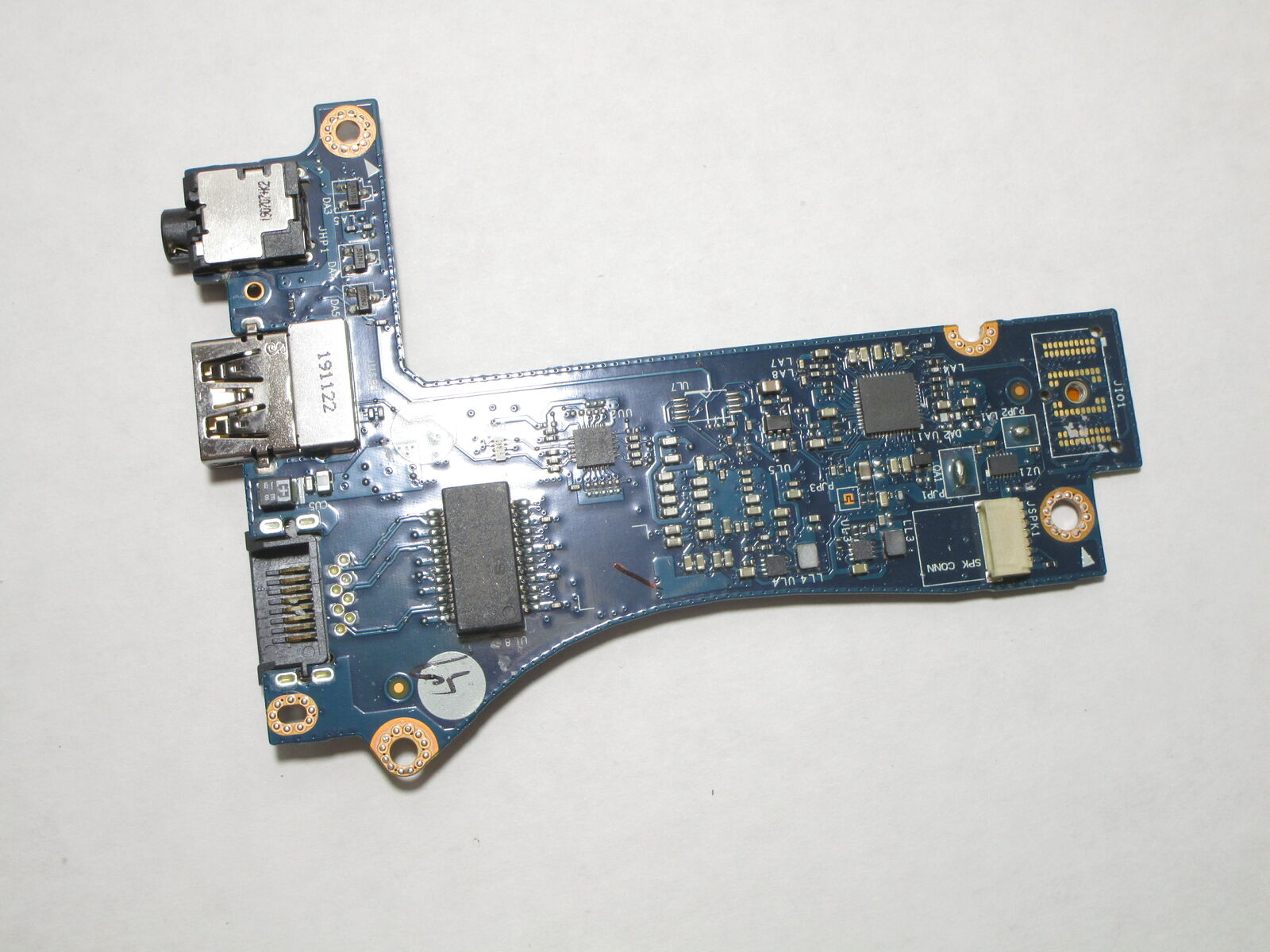 Placa de circuito Ethernet USB/puerto de audio/ethernet USB Alienware m15 R2 Dell LS-H354P 19Y93