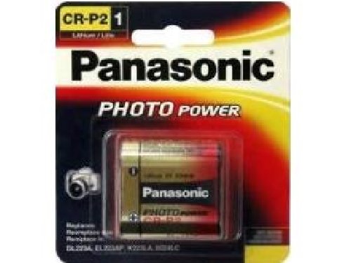 Panasonic CR-P2 (223A) Batería de litio de 6 voltios