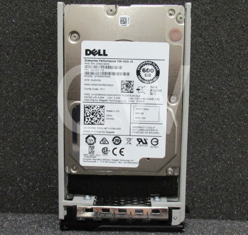 1MJ200-150 DELL ENTERPRISE 600GB 15K 6G 2.5" SAS Hard Drive ST600MP0005 HDD V5