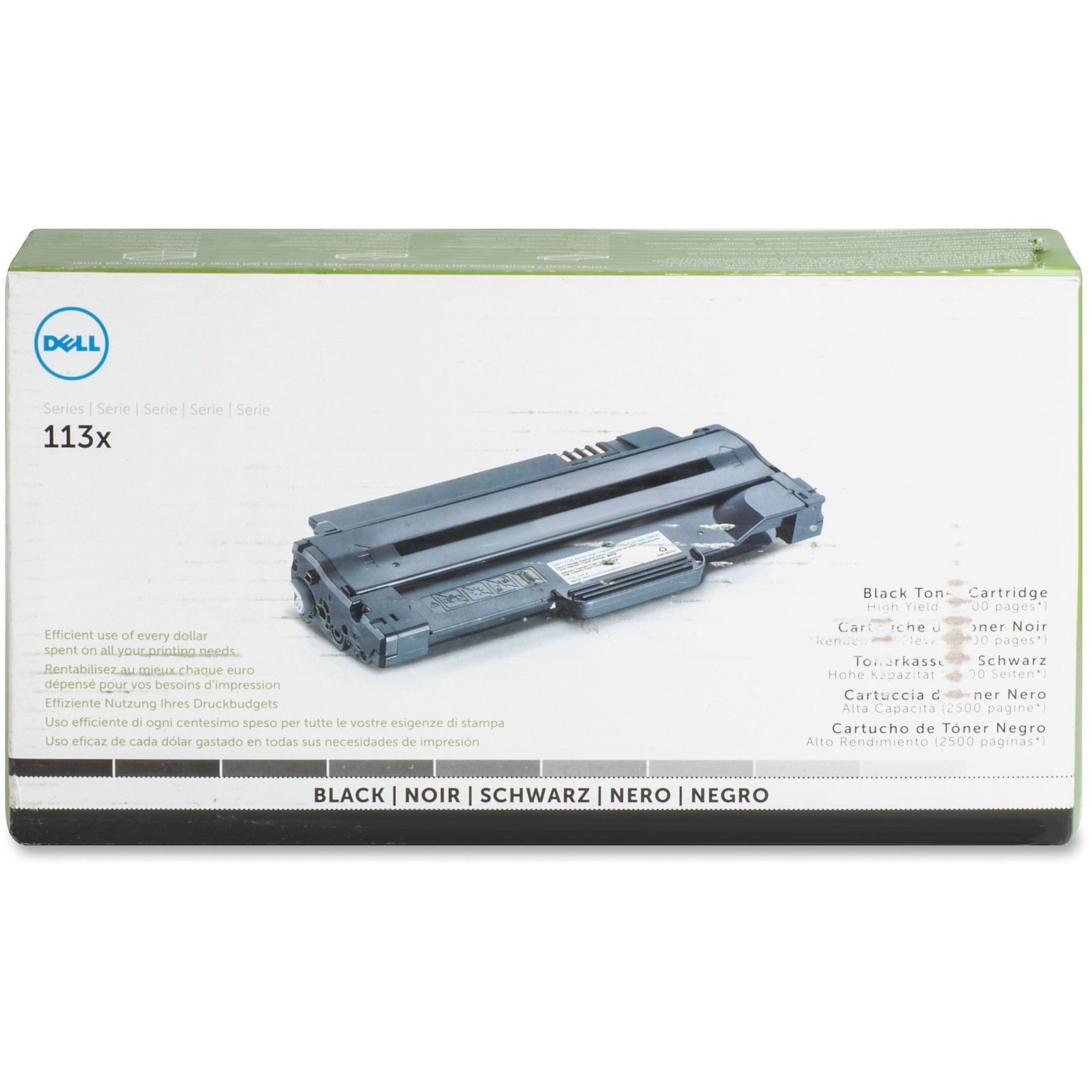 DELL Toner Cartridge f/1130/1135 2 500 Page Yield BK 2MMJP