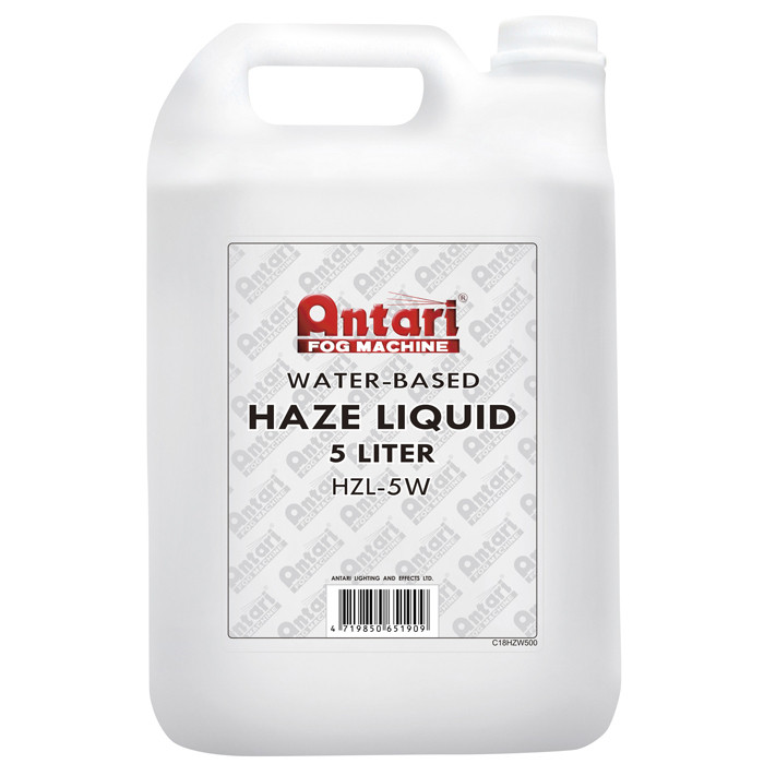 ANTARI HLZ-5W LIQUIDO HAZE A BASE DE AGUA 5L