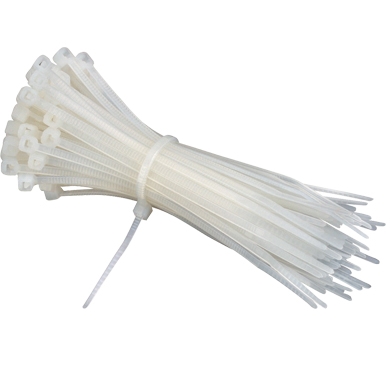 CINCHO NYLON BLANCO 35 CMS PAQ C/250