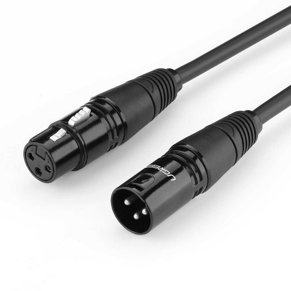 UGREEN XLR MALE TO XLR FEMALE MICROPHONE CABLE (5m)