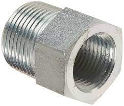 HYDRAULIC HOSE ADAPTER, FITTING MATERIAL CARBON STEEL X CARBON STEEL, FITTING SIZE 3/4 IN X 1/2 IN