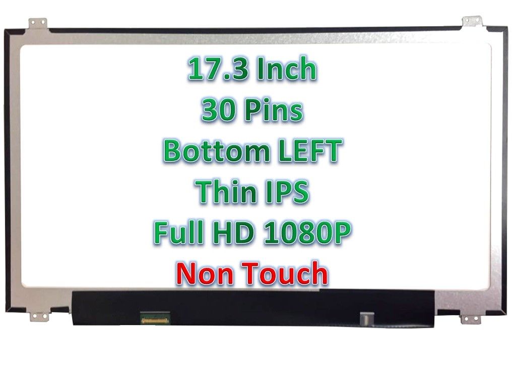 Dell Alienware 17 R2 Precision 7710 panel de pantalla LCD VHN17 FHD 30 pines 15x9 pulgadas