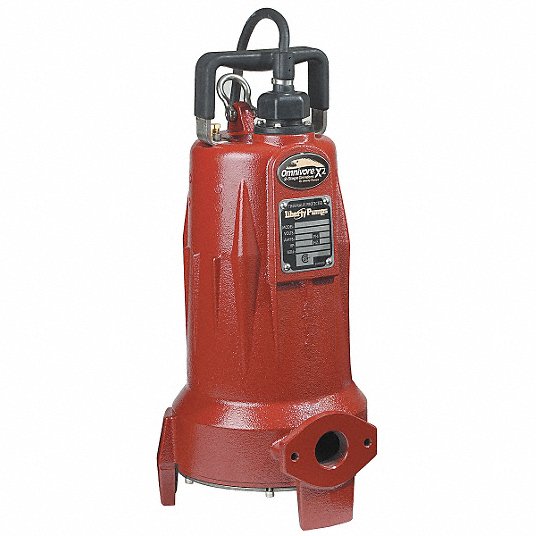 Grinder Pump 2 hp HP 440 to 480V AC Rated Voltage No Switch Included