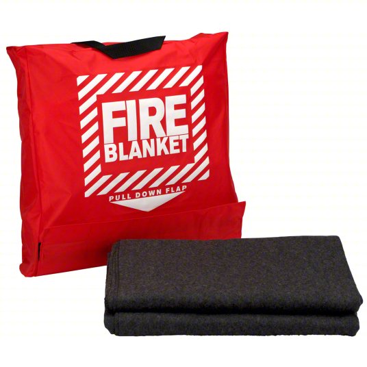Manta ignífuga de emergencia en bolsa de nailon FIRST AID ONLY 21-650 6.7 ft x 5.2 ft