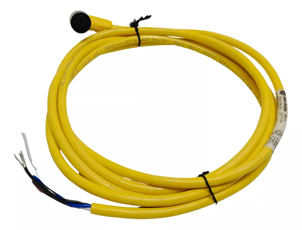 889D-R4AC-2 ALLEN-BRADLEY CORDSET CABLE DC QD MICRO