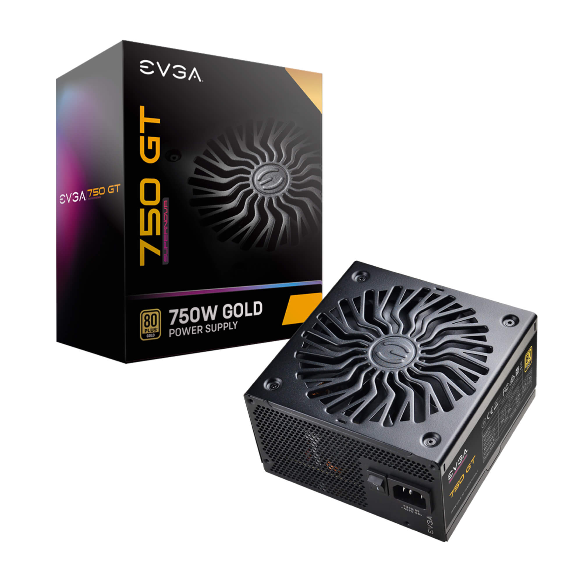 PSU EVGA 750W SUPERNOVA GT 80 PLUS GOLD MODULAR