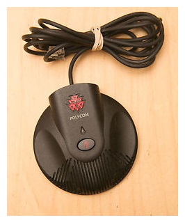 POLYCOM SOUNDSTATION 2W SPEAKERPHONE EXTERNAL MICROPHONE 2201-67840-101 / PACK OF 2