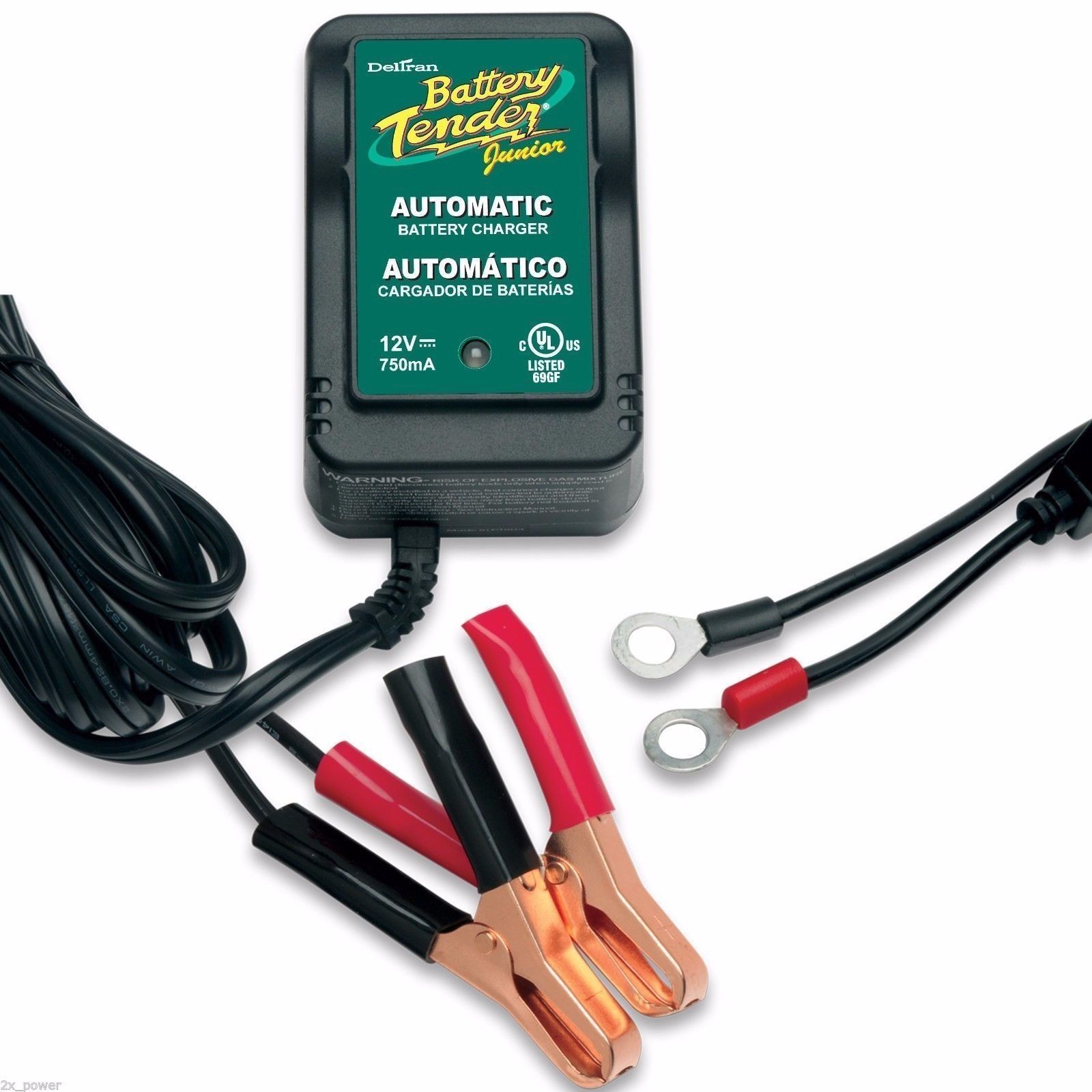 Deltran Battery Tender Jr Junior Maintainer Charger 021-0123 12 Volt Trickle 12v