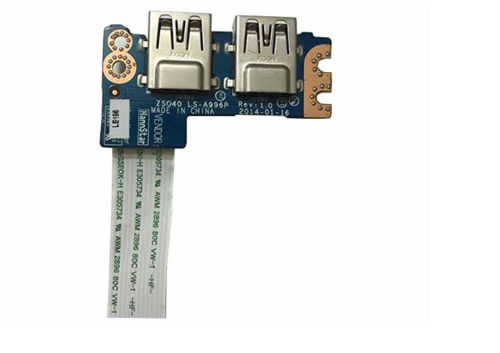 HP 240 G3 USB PORTS BOARD CON CABLE LS-A996P ZS040