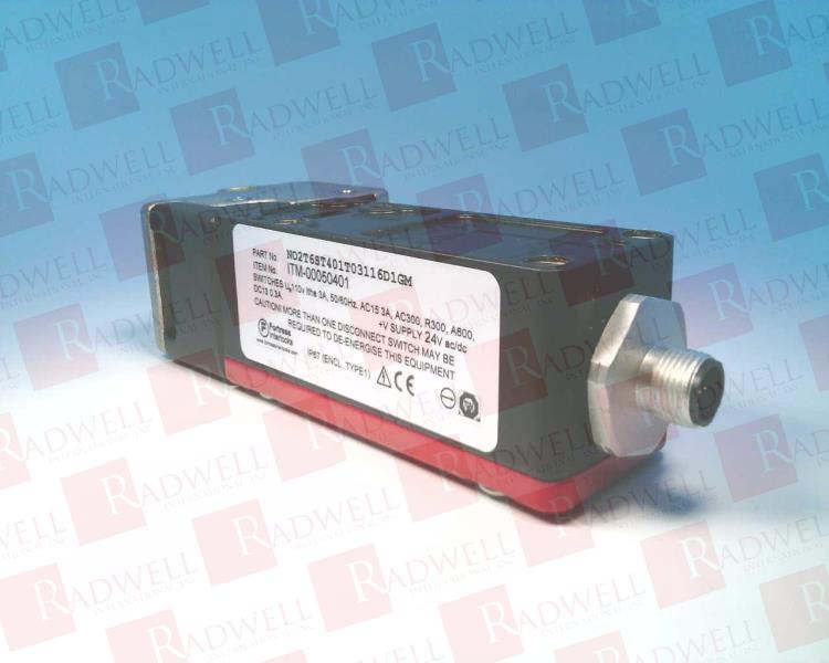 INTERRUPTOR DE INTERBLOQUEO DE SEGURIDAD 110 voltios 3A 50/60 HZ 5 PIN MACHO NO2T6ST401T03116D1GM