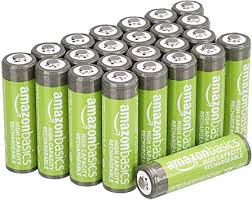 AMAZONBASICS - PILAS RECARGABLES AA DE ALTA CAPACIDAD NI-MH (2400 MAH, 24 UNIDADES)