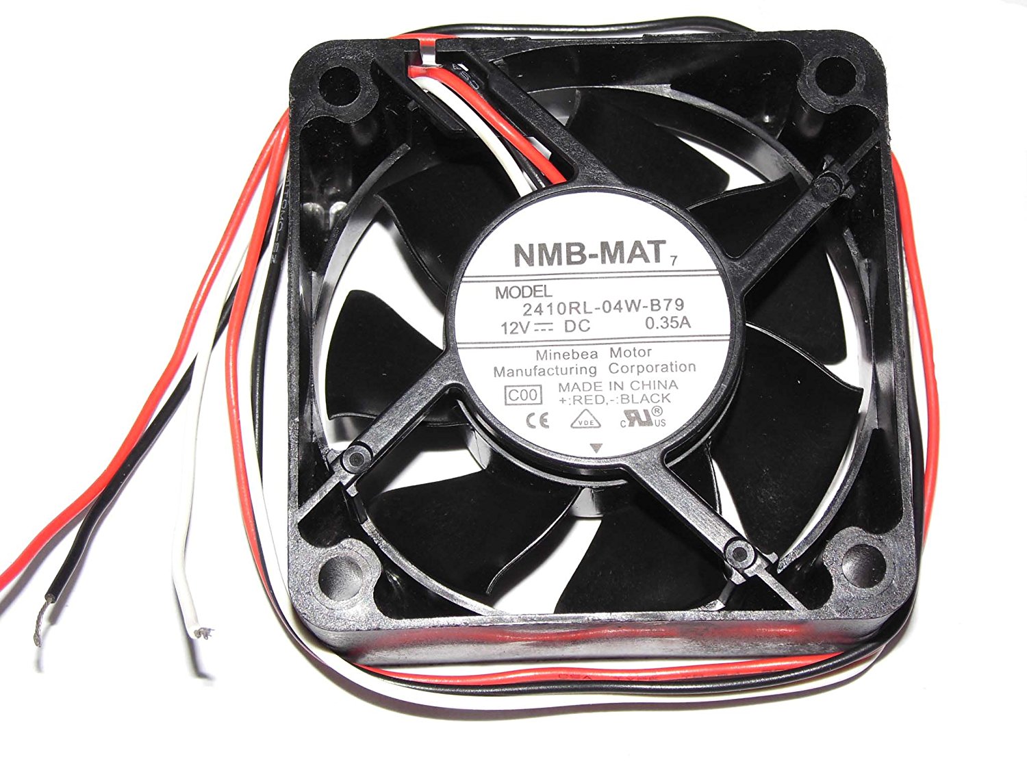 NMB 6025 2410RL-04W-B79 12V 0.35A 3wire VENTILADOR