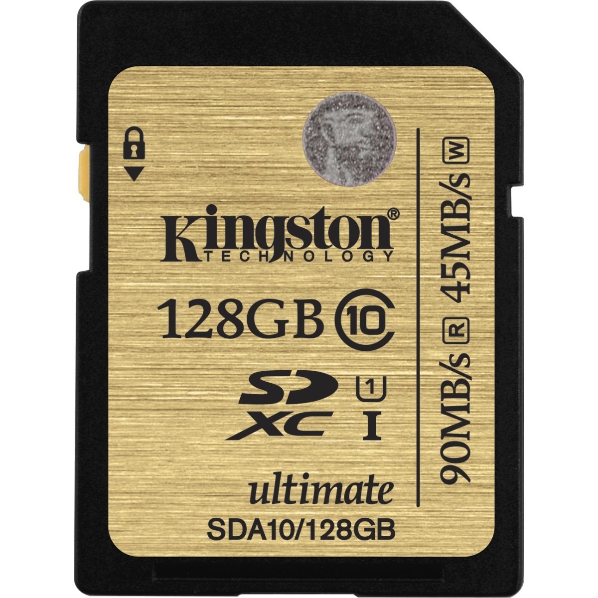 Kingston SDA10/128GB Ultimate - Flash memory card - 128 GB - UHS Class 1 / Class10 - 300x - SDXC