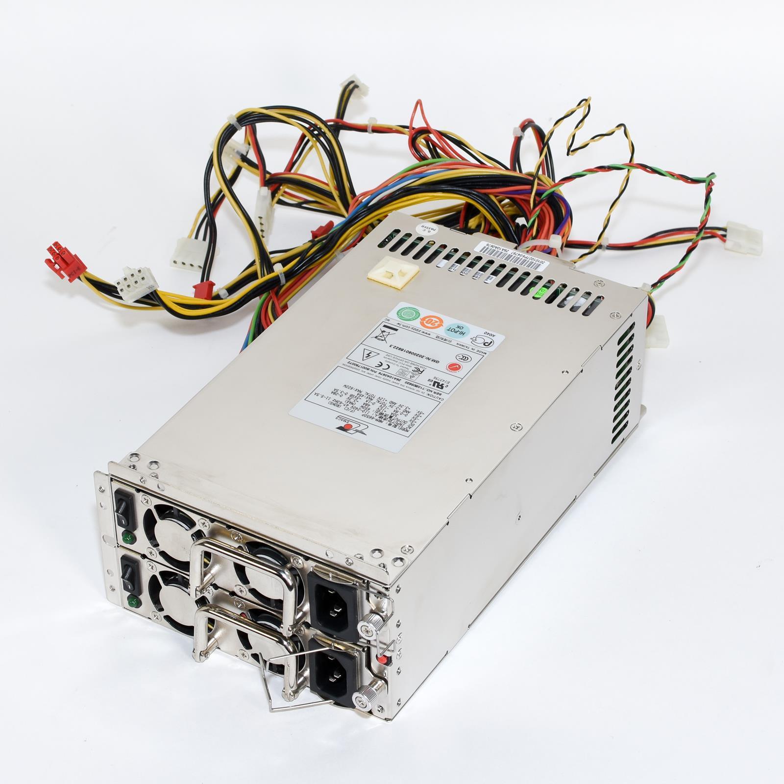 EMACS MRM-6650P Mini fuente de alimentación industrial redundante 650W (REACONDICIONADA)