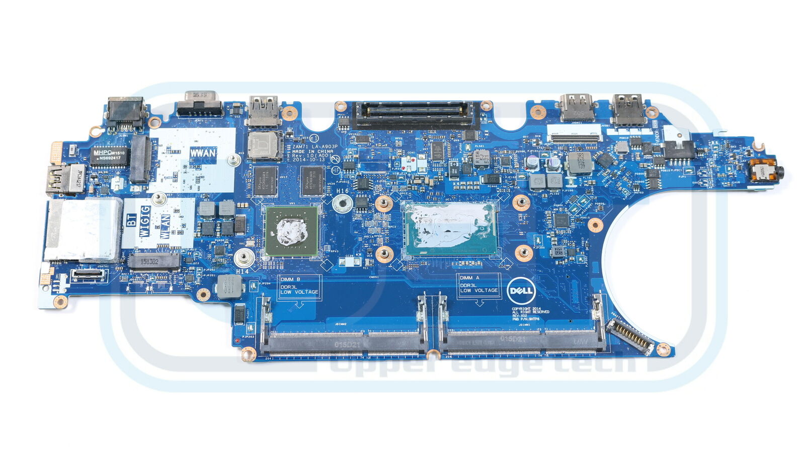 Dell Latitude E5450 Laptop Motherboard RH5PW i5 5300U 2.3 GHz Nvidia Tested (USADA)