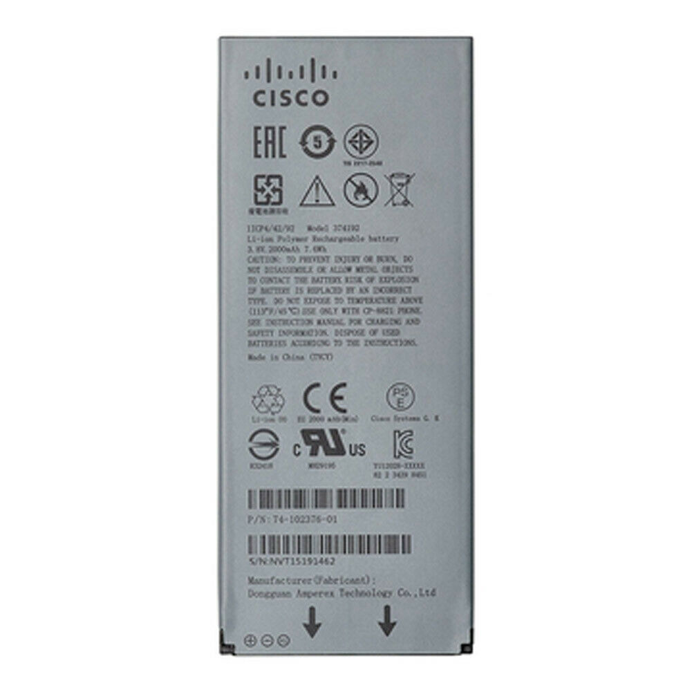 Cisco CP-BATT-8821 = BaterÃ­a para telÃ©fono IP inalÃ¡mbrico 8821