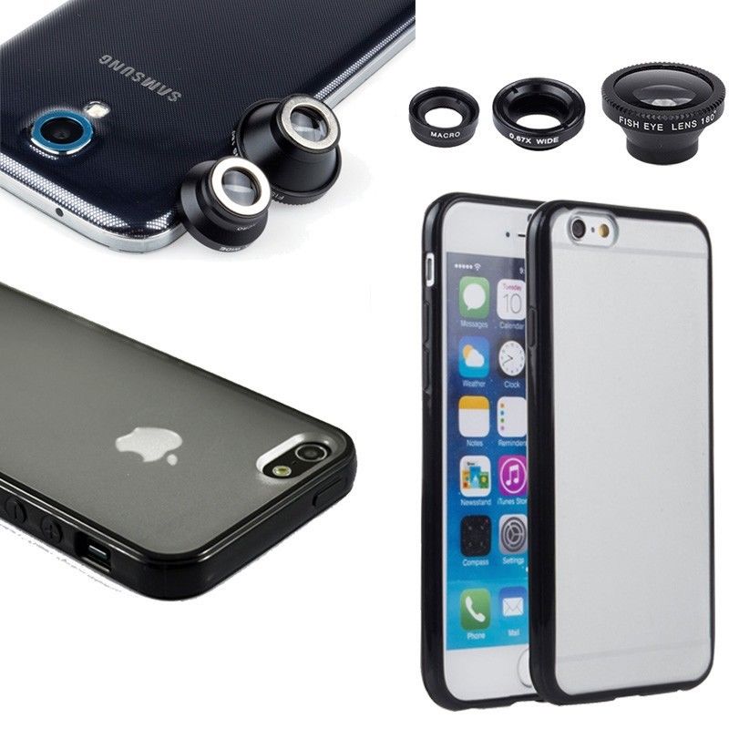 MAGNETIC CAMERA LENS TPU BUMBER HARD CASE FOR IPHONE 5S SE 6 6S 7 8