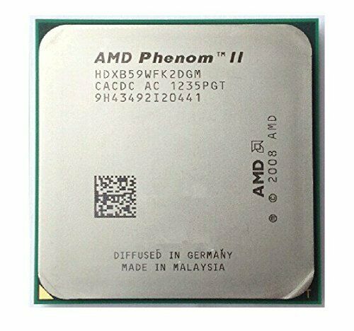 PROCESADOR AMD PHENOM ll X2 B59 3.4GHz DESBLOQUEABLE PARA X4 HDXB59WFK2DGM SOCKET AM2 + AM3 -938 PINES-